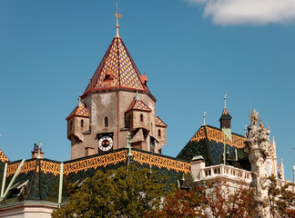 Fototapeta na wymiar Korneuburg Rathaus