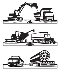Construction and agricultural transportation