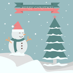 Merry Christmas, background vector for make banner