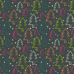 Christmass seamless pattern