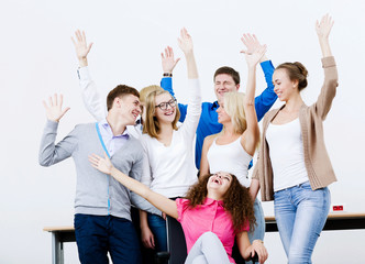 Obraz premium Group of students