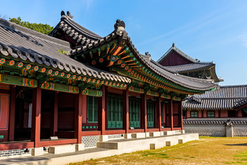 Obraz premium Koreańska architektura historyczna