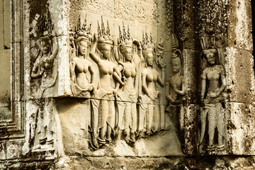 Art in Angkor Wat, Cambodia