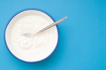 Fototapeta na wymiar Natural Yogurt