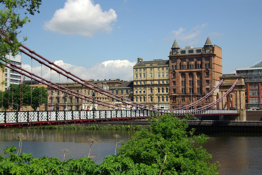 Bridge In Glasgow, Scotland