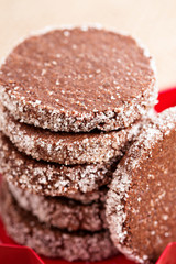 Chocolate cookies for Christmas