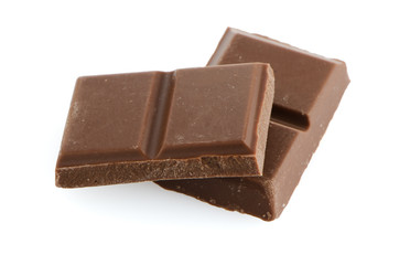 Closeup detail of chocolate parts