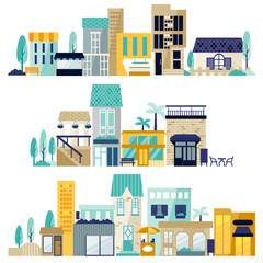 vector of shopping center