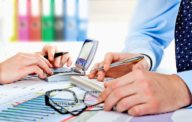 Fototapeta premium Business accounting