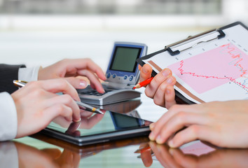 Fototapeta premium Business accounting