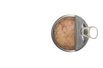 open canned tuna