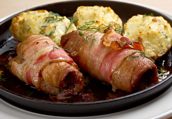 hungarian Stuffed Pork Chops