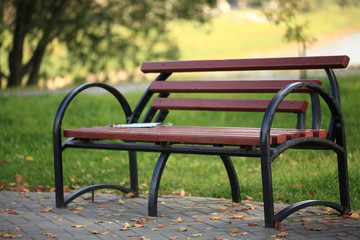 bench in the park