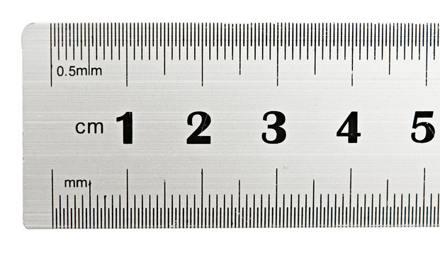 Millimeter Ruler Stock Photo, Royalty-Free