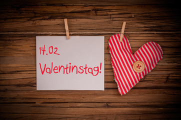valentine reminder