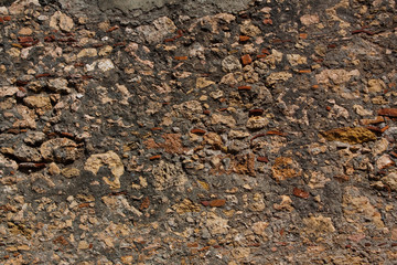 Stone wall texture, Baracoa, Cuba