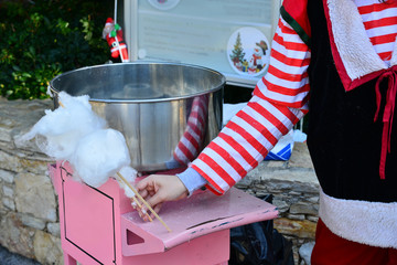 Cotton candy for Christmas