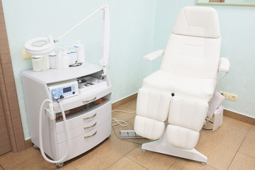 Chair in a beauty salon