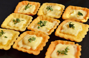 クリームのタルト