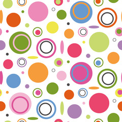 colorful circles pattern