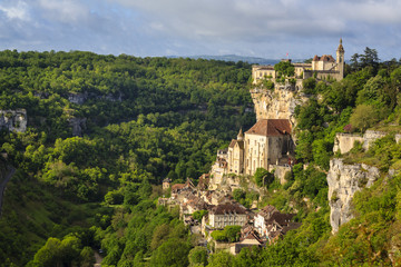 Fototapeta na wymiar Rocamadour - medieval town, France