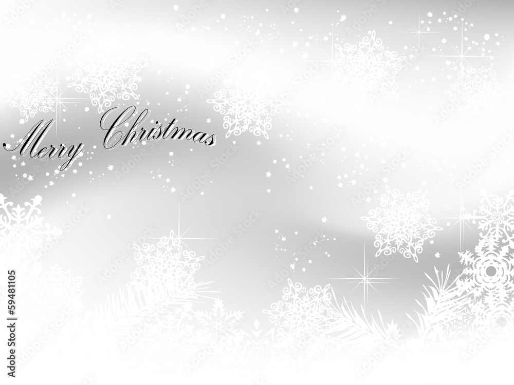 Sticker Christmas background