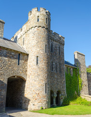 Fototapeta na wymiar Zamek picton Haverfordwest - Walia, Wielka Brytania