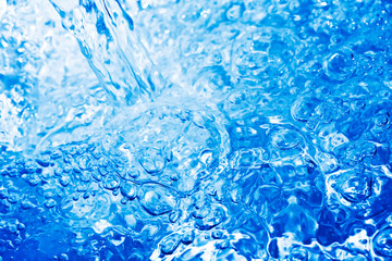 Blue water