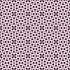 seamless bubble dots pattern