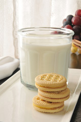 Cookies and milk