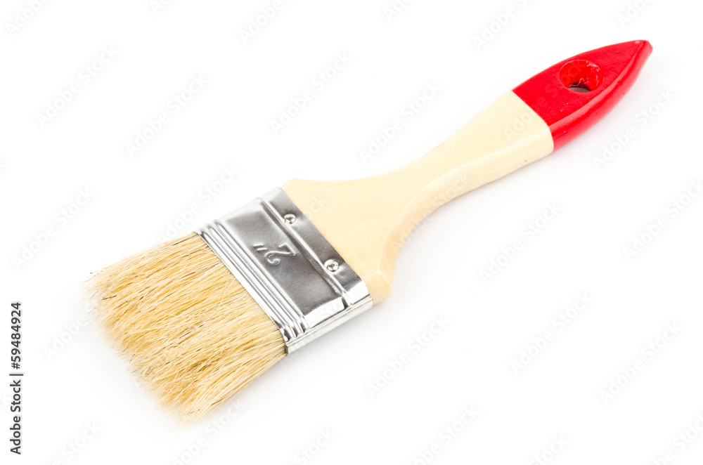 Sticker paint brush