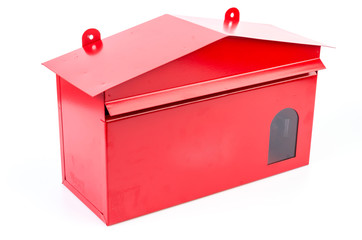Red mailbox