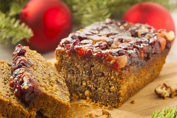 Festive Homemade Holiday Fruitcake