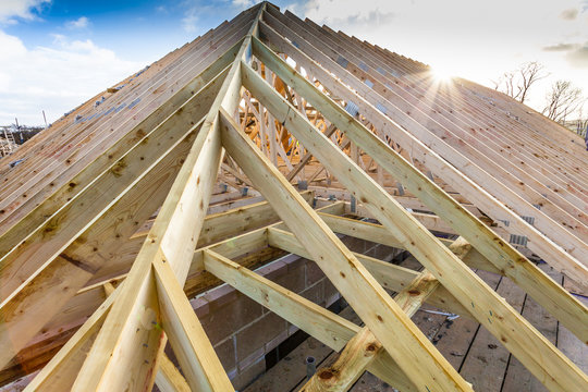 new home currently under construction  