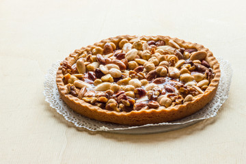 Tarts of  dried fruit