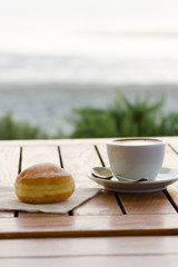 Breakfast on the beach