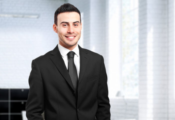 Fototapeta premium Businessman in his office