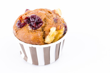 Cranberry cupcake