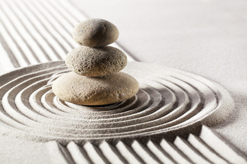 Fototapeta na wymiar balancing meditation with zen stones
