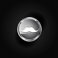 Hipster moustaches icon