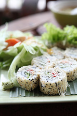 Salmon Maki sushi
