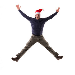 Jumping Santa