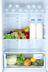 Refrigerator full of food © Africa Studio