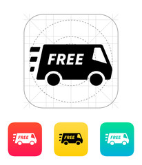 Free delivery service icon. © Vector Icons