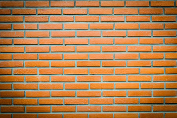 Red brick wall grunge style