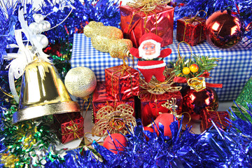 Accessory decorations in Christmas or New Year.