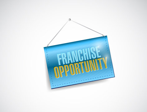 Franchise Opportunity Hanging Banner