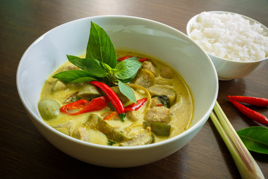 curry vert thaï