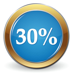 30 PERCENT ICON