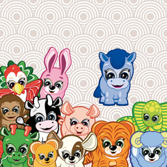 Chinese new year background.